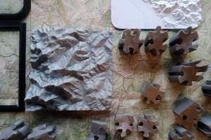 La Nazione Massa Carrara: Le Apuane ricreate in migliaia di pezzi Nasce il puzzle in 3D tra arte e design
